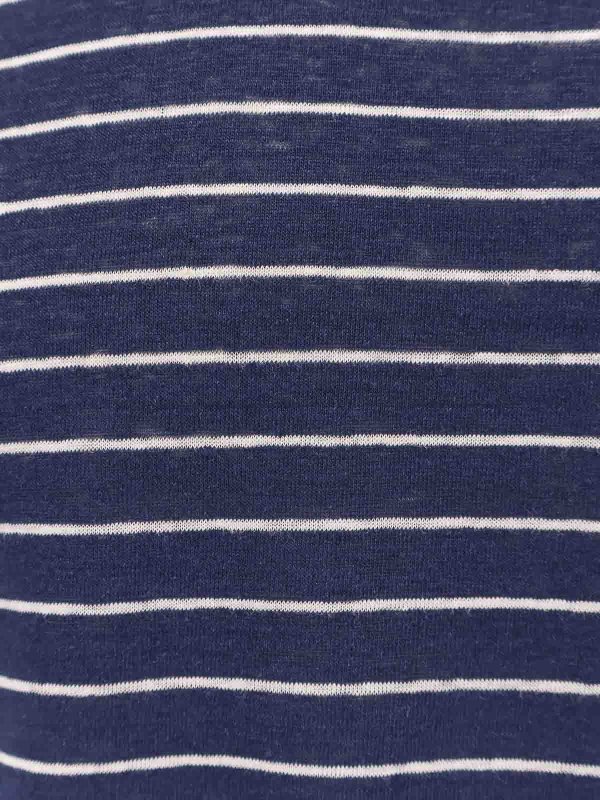 The Best Shops BRUNELLO CUCINELLI: t-shirts - T-Shirt  and blue pole