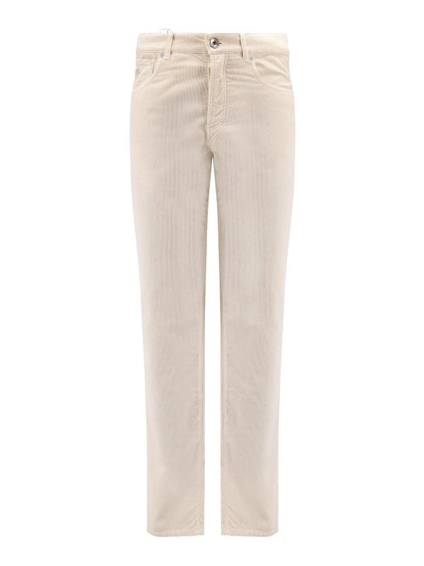 BRUNELLO CUCINELLI: Casual Hosen - Casual Hose - Beige