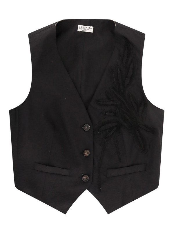 BRUNELLO CUCINELLI: Vestes de costume - Blazer - Noir