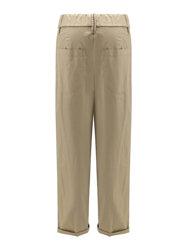 BRUNELLO CUCINELLI: カジュアルトラウザー online - カジュアルパンツ - ライトブラウン