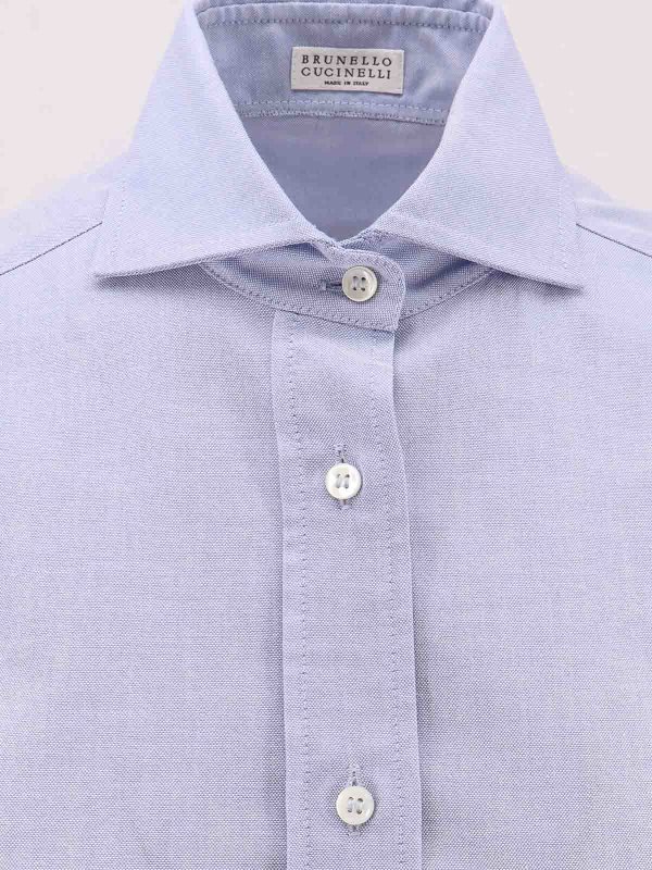 The Best Shops BRUNELLO CUCINELLI: シャツ - シャツ - ブルー