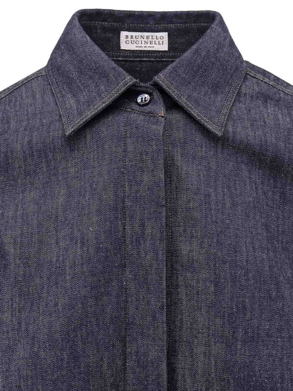 The Best Shops BRUNELLO CUCINELLI: Camisas - Camisa - Azul