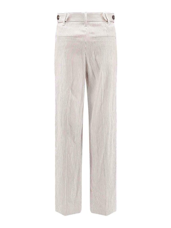 BRUNELLO CUCINELLI: カジュアルトラウザー online - カジュアルパンツ - 白