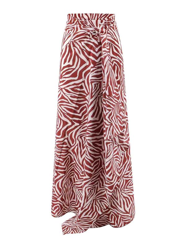 BRUNELLO CUCINELLI: ミニスカート - ミニスカート - 赤