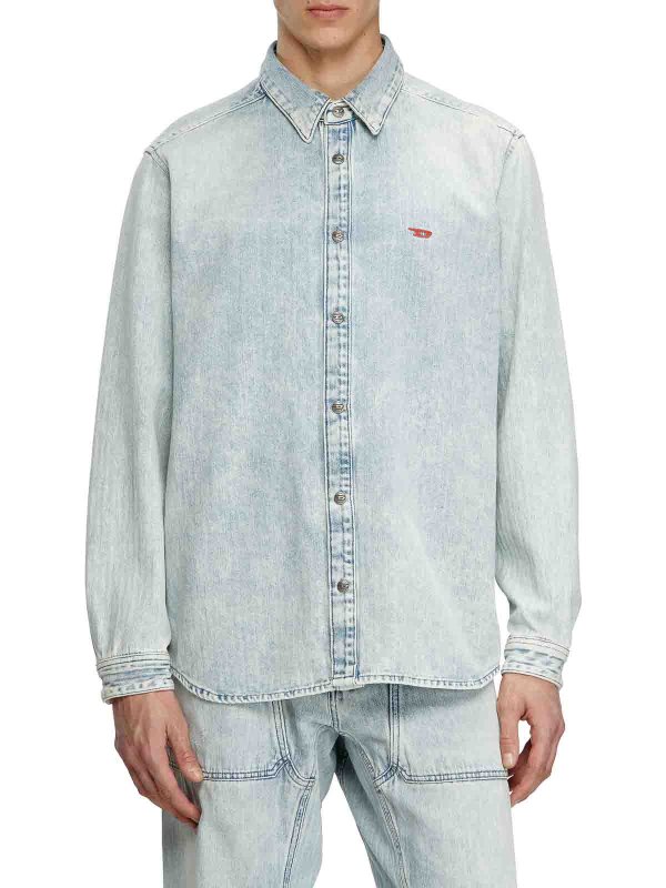 DIESEL: camicie online - Camicia  Blu