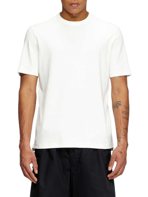 The Best Shops DIESEL: T-shirts - T-Shirt - Blanc