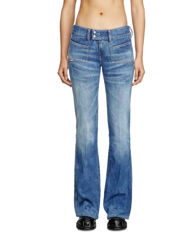 The Best Shops DIESEL: ブーツカットジーンズ - ブーツカットジーンズ - ブルー