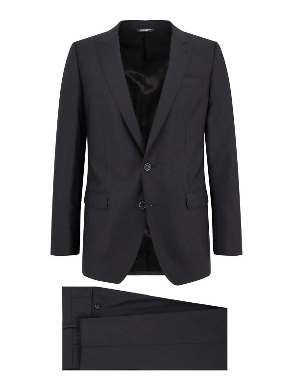 DOLCE & GABBANA: フォーマルスーツ - フォーマルスーツ - 黒