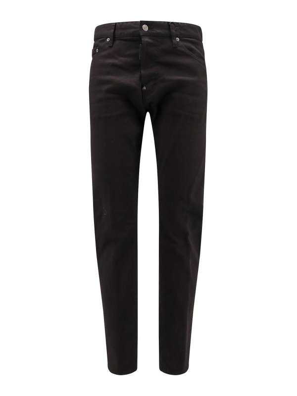 DSQUARED2: カジュアルトラウザー - カジュアルパンツ - 黒