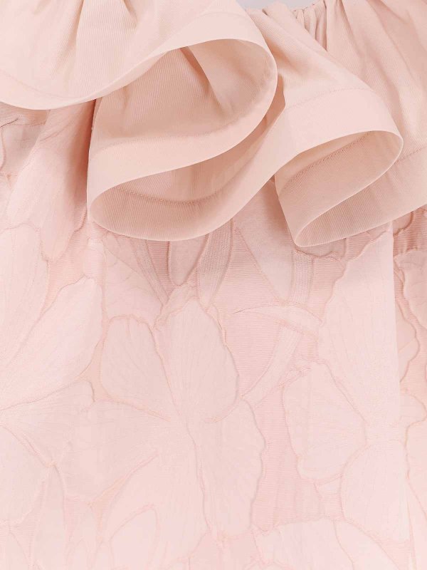 The Best Shops ELISABETTA FRANCHI: Robe longueur genou - Robe Au Genou - Couleur Chair