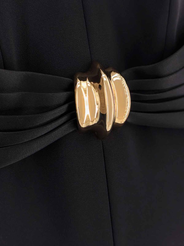 The Best Shops ELISABETTA FRANCHI: ニーレングスドレス - 膝丈ドレス - 黒