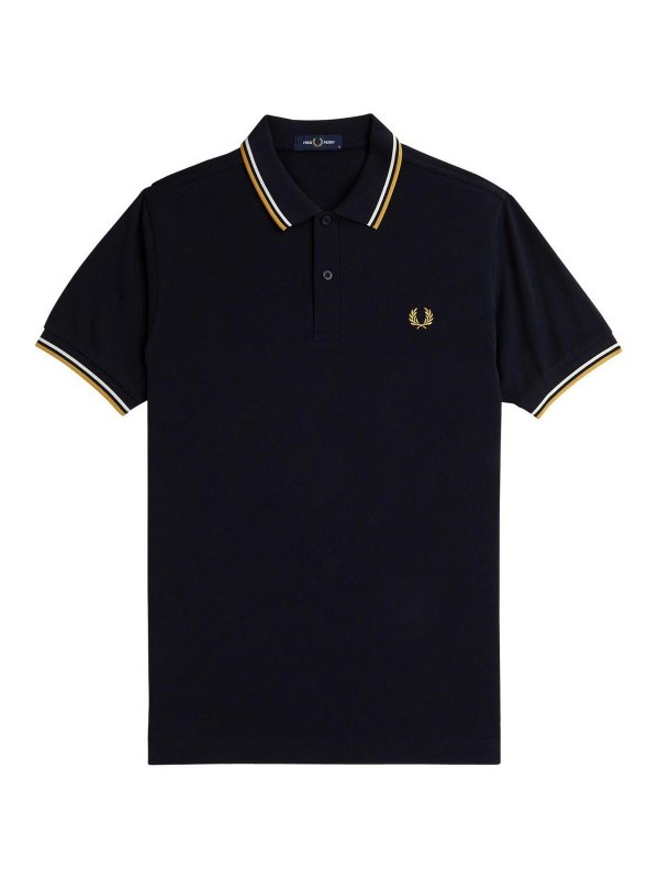 FRED PERRY: T-shirts - T-Shirt - Blau