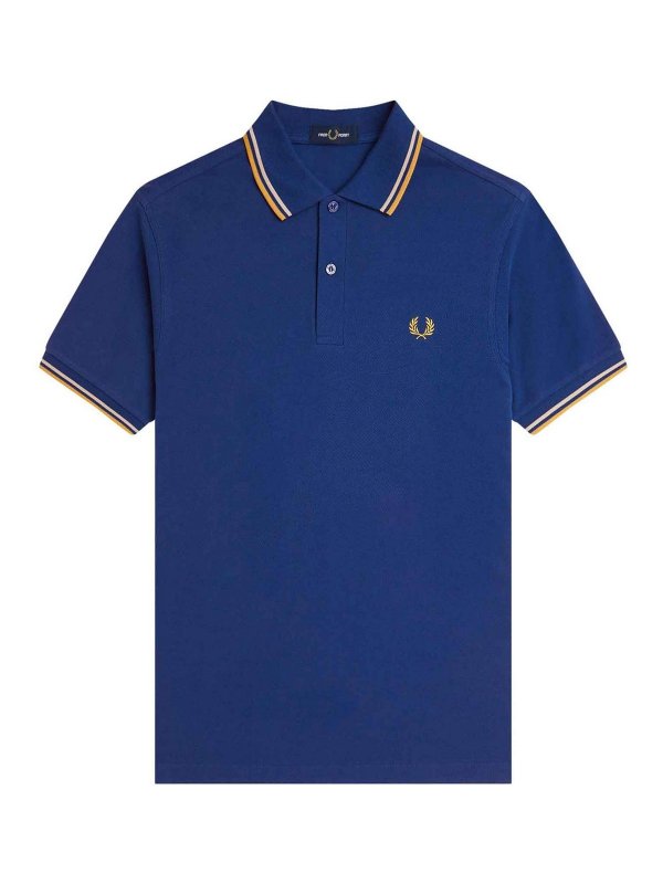 FRED PERRY: t-shirt - T-Shirt E Polo Blu