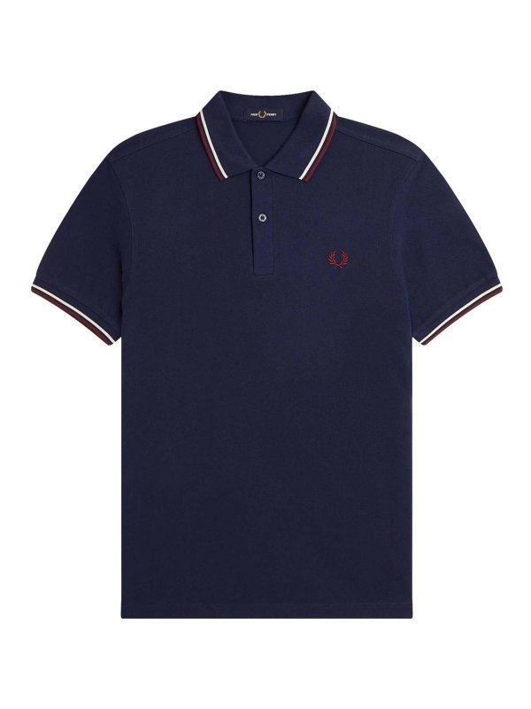 FRED PERRY: t-shirt - T-Shirt E Polo Blu