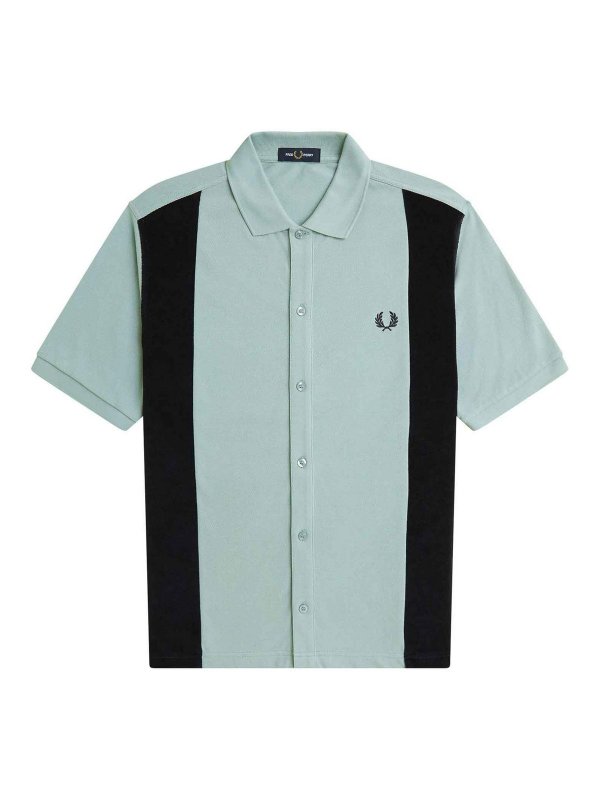 FRED PERRY: t-shirts - T-Shirt  and blue pole