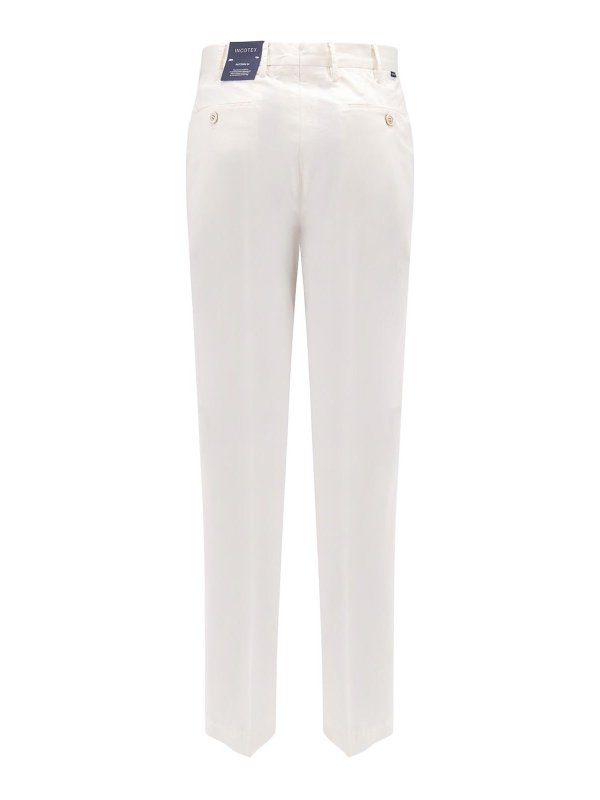 INCOTEX: Casual Hosen online - Casual Hose - Weiß