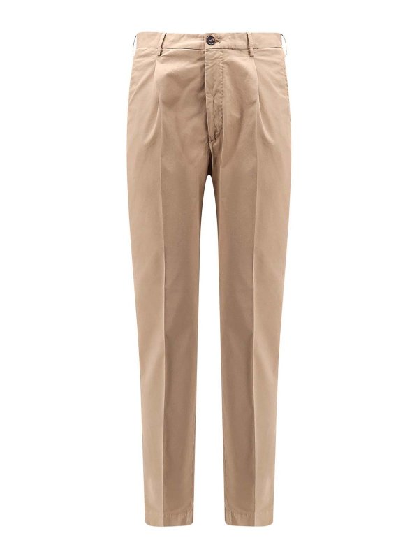 INCOTEX: casual trousers - Beige pants