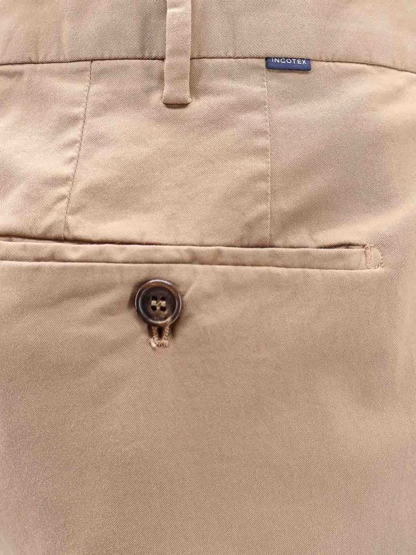 The Best Shops INCOTEX: casual trousers - Beige pants