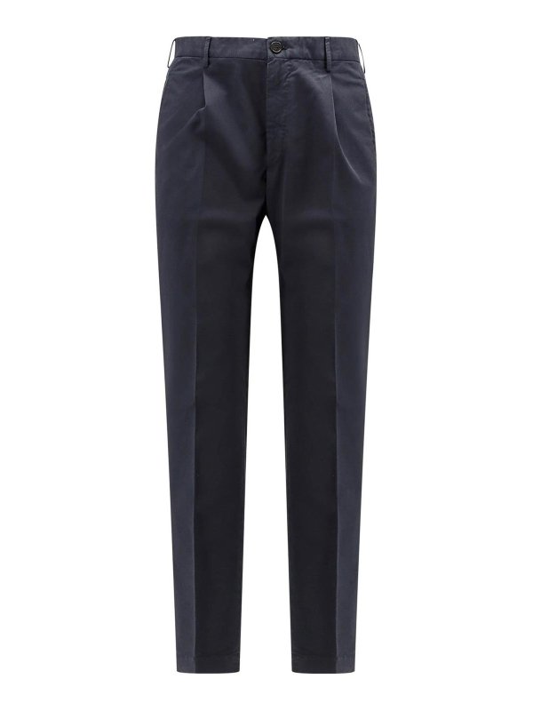 INCOTEX: casual trousers - Blue trousers