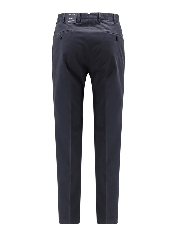 INCOTEX: casual trousers online - Blue trousers