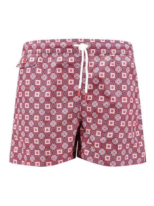 KITON: Bañadores y boxer de baño - Bañador - Rojo