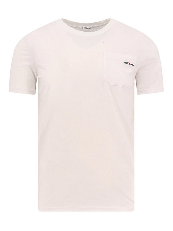 KITON: Blusas - Blusa - Blanco