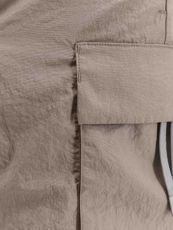 The Best Shops LAMINAR: Trousers Shorts - Gray shorts