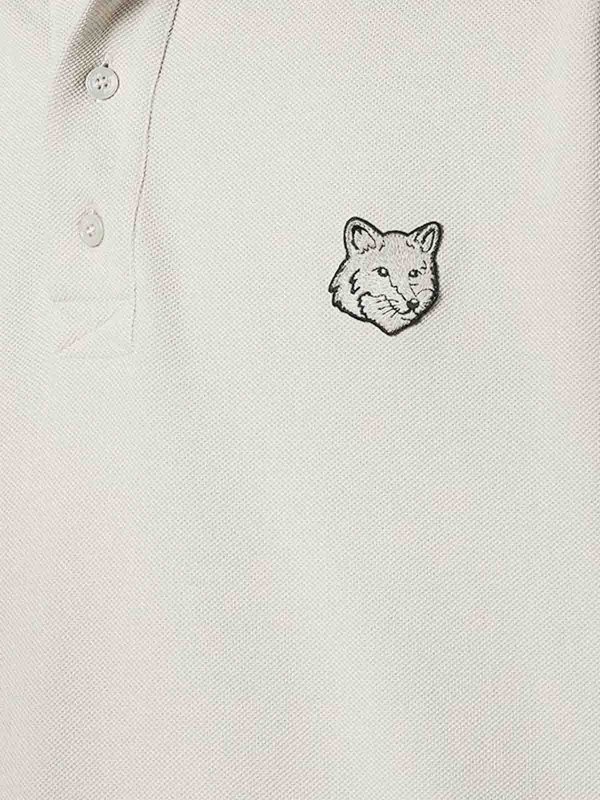 The Best Shops MAISON KITSUNÉ: t-shirts - Maison Kitsune t-shirt and gray pole