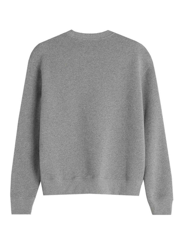 MAISON KITSUNÉ: boat necks online - Maison kitsune gray Shirt