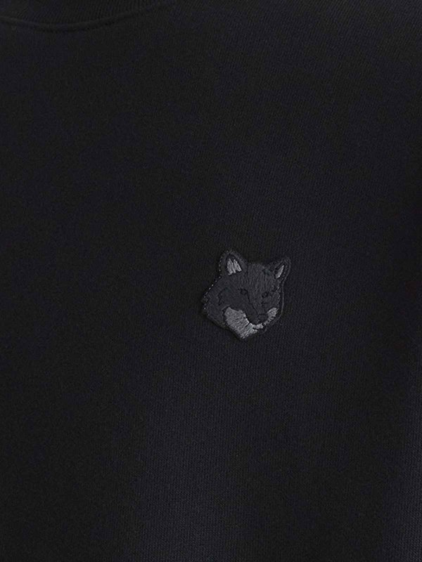 The Best Shops MAISON KITSUNÉ: boat necks - Maison kitsune black mesh