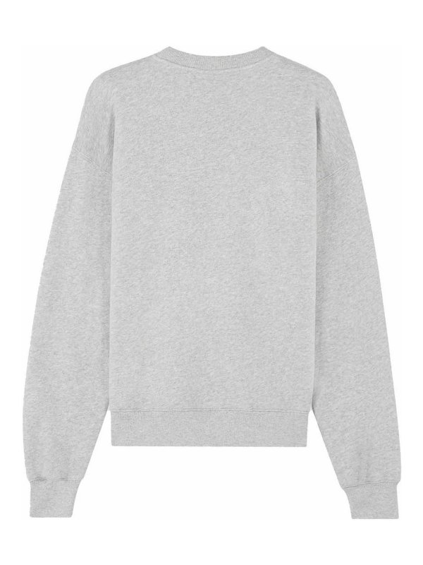 MAISON KITSUNÉ: Col bateau online - Pull Col Bateau - Gris