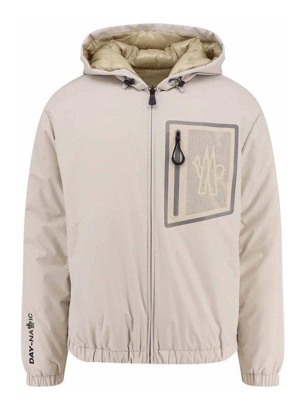 MONCLER: ブレザー - ブレザー - 白