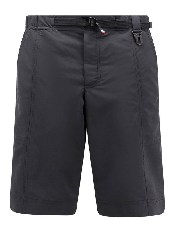 MONCLER: トラウザーショーツ - ショートパンツ - 黒