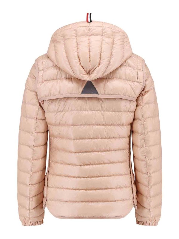 MONCLER: ダウン・ハイテクジャケット online - ブレザー - ヌードカラー