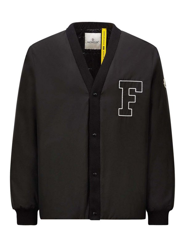 MONCLER: ブレザー - ブレザー - 黒