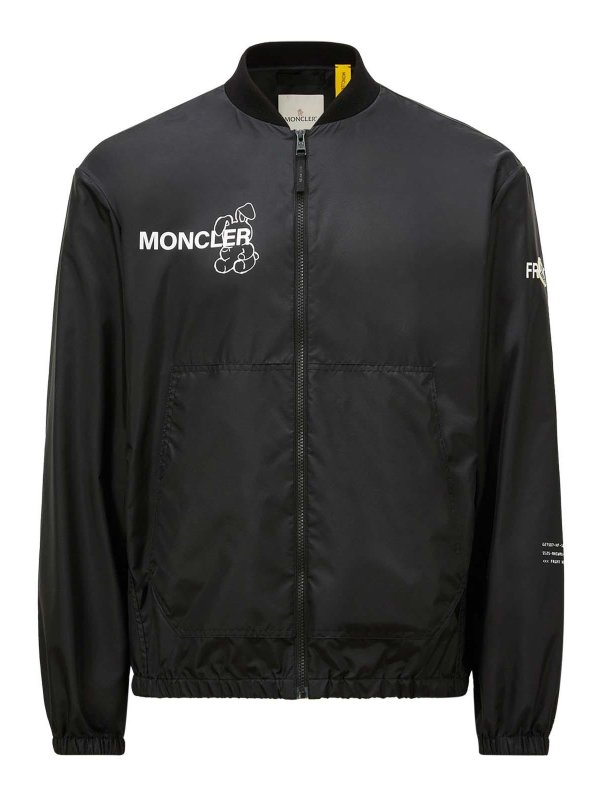 MONCLER: ブレザー - ブレザー - 黒
