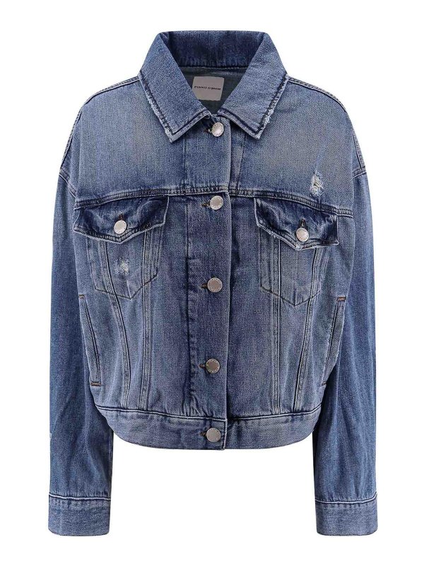 Pinko: denim jacket - Blue jackets