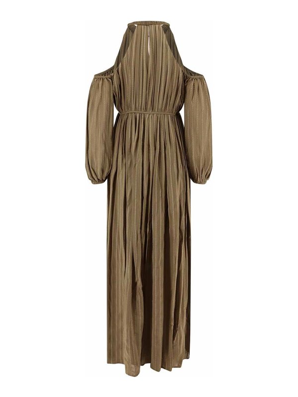 Pinko: knee length dresses online - Green Dress