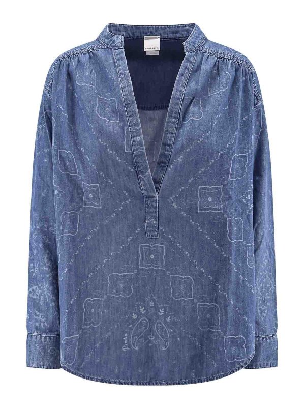 Pinko: shirts - Blue Shirt