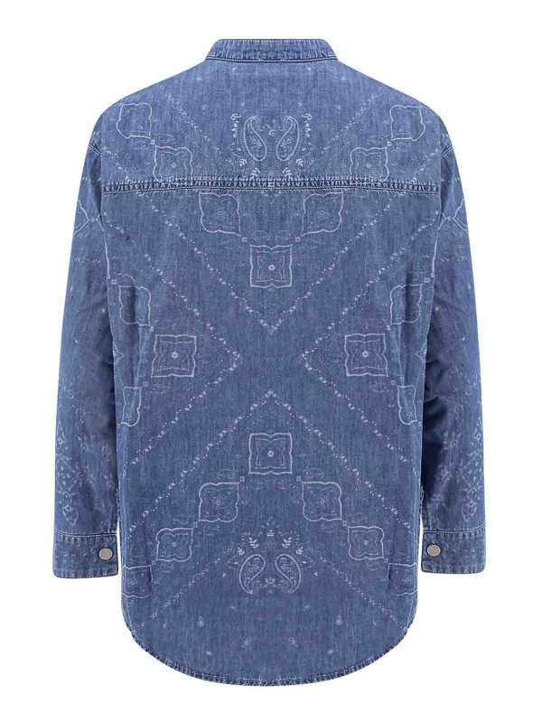 Pinko: shirts online - Blue Shirt