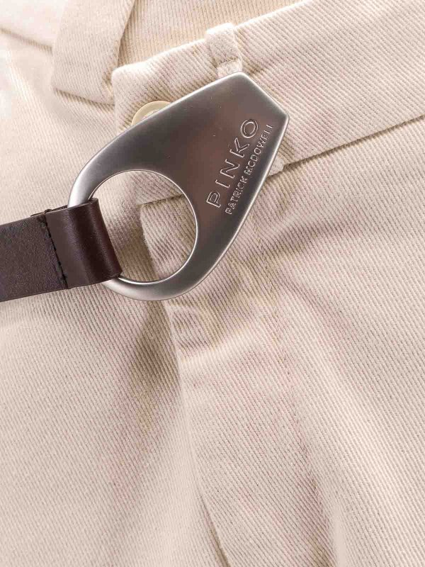 The Best Shops Pinko: casual trousers - Beige pants