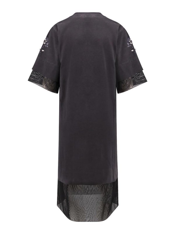 Pinko: knee length dresses online - Black dresses