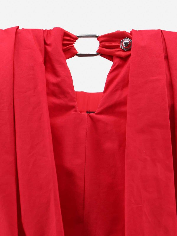 The Best Shops Pinko: knee length dresses - Red Dress