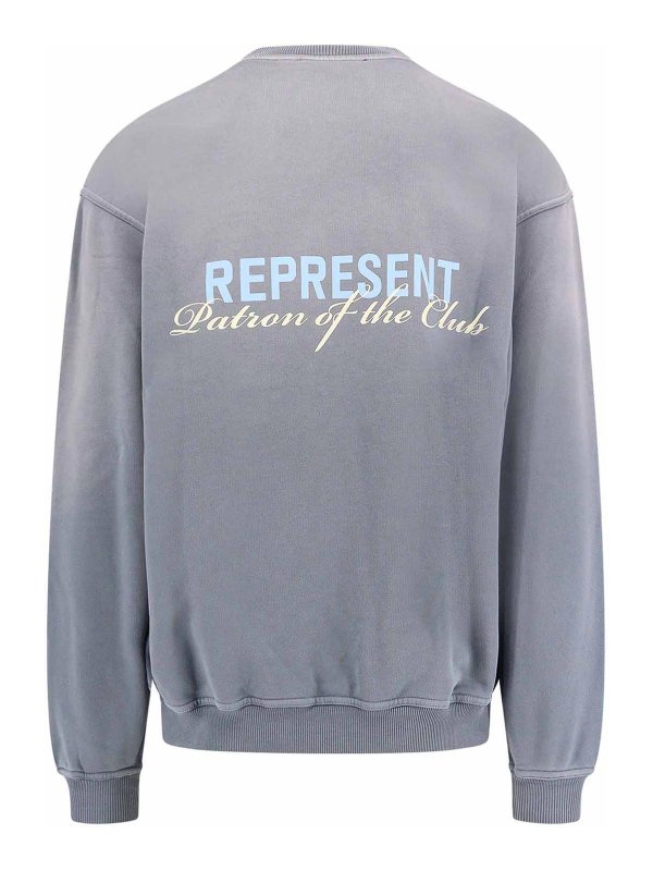 REPRESENT: ボートネック online - ボートネック - グレー