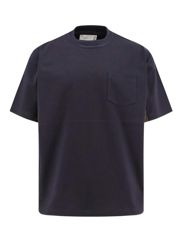 Sacai: Blusas - Blusa - Azul