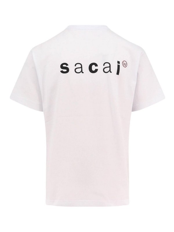 Sacai: Blusas online - Blusa - Blanco