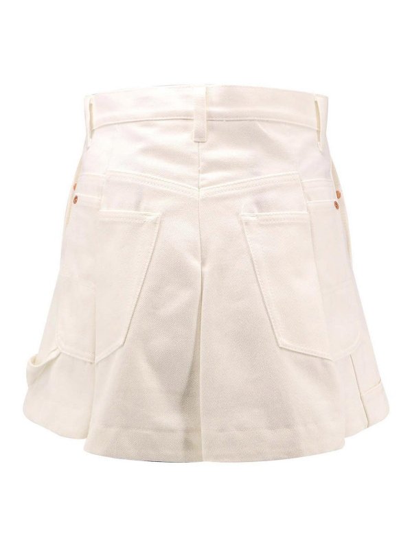 Sacai: Shorts online - Shorts - Blanco
