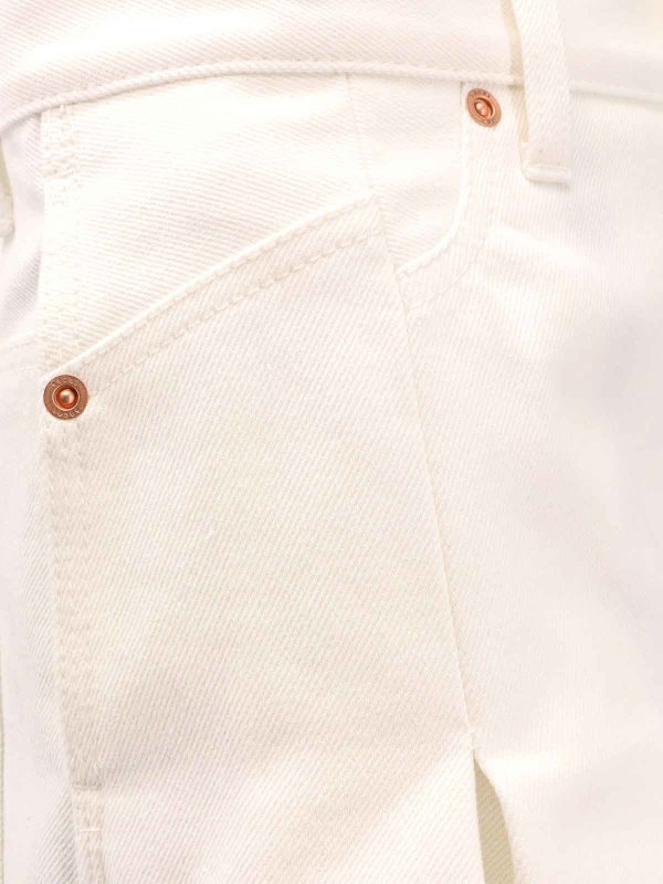 The Best Shops Sacai: Shorts - Shorts - Blanco