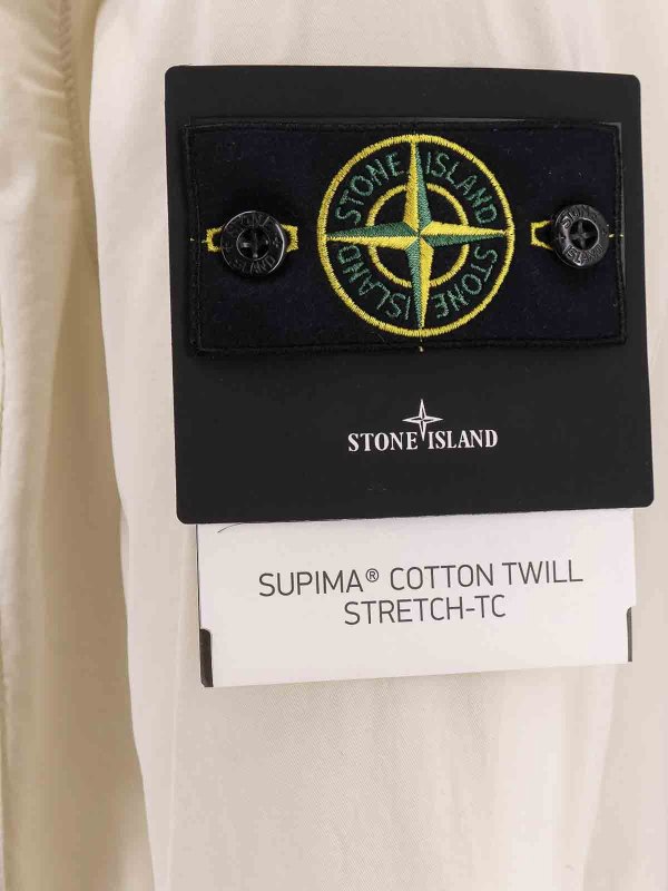 The Best Shops STONE ISLAND: Blazer - Blazer - Blanco