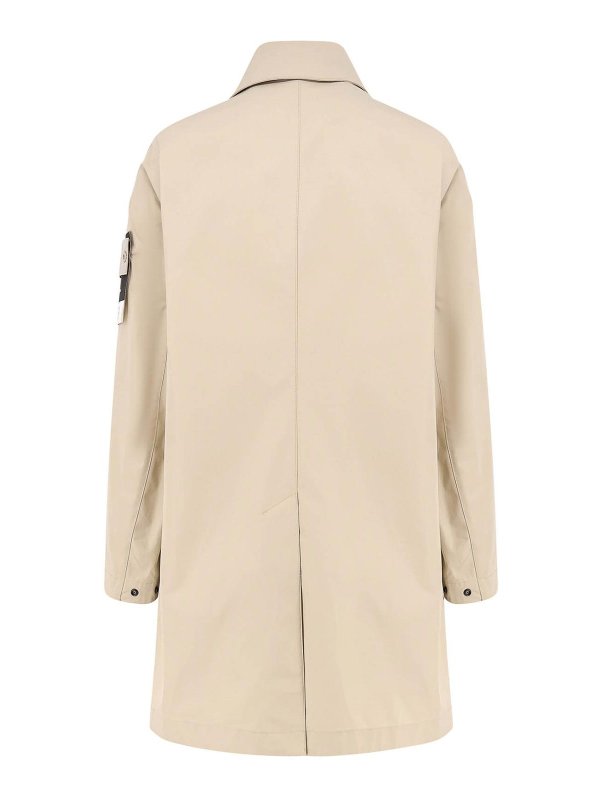 STONE ISLAND: ニーレングスコート online - 膝丈コート - ベージュ